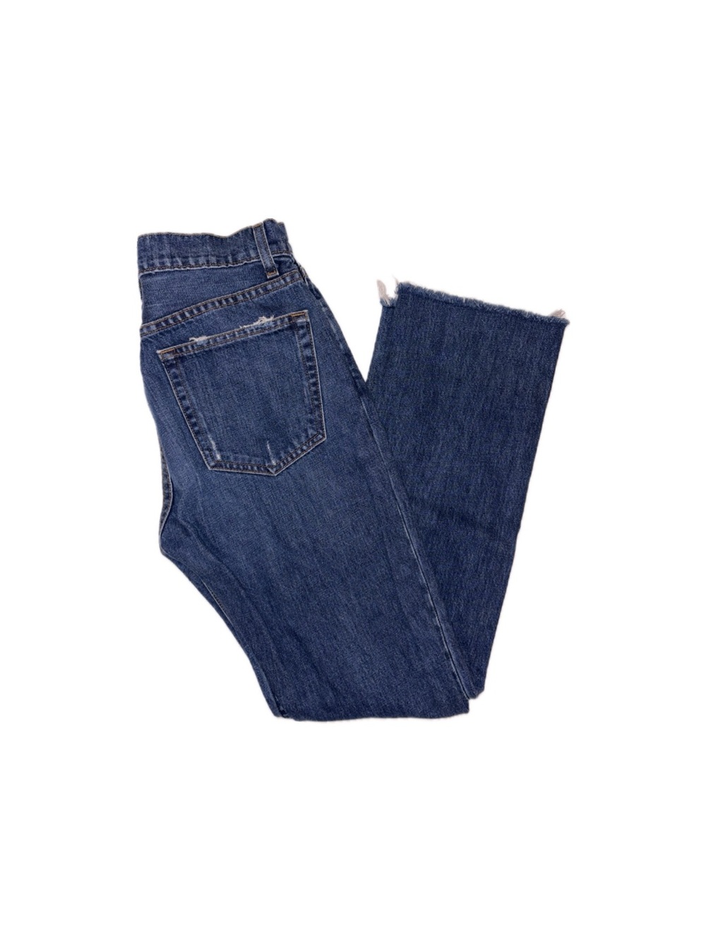 Reformation Brooke Zip Jean Glacier High Rise Straight Denim Jeans - Size 26